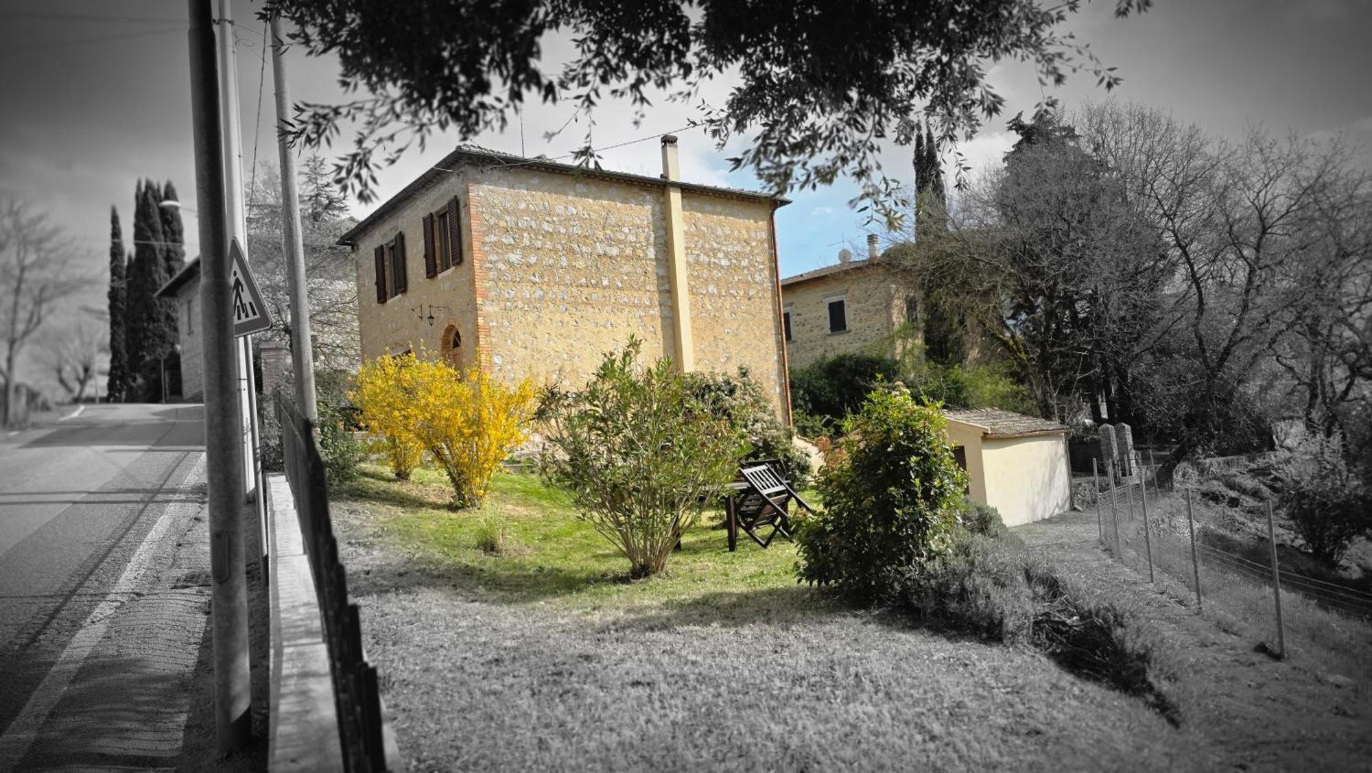 A Casa Di Gabri Villa Montefollonico Luaran gambar