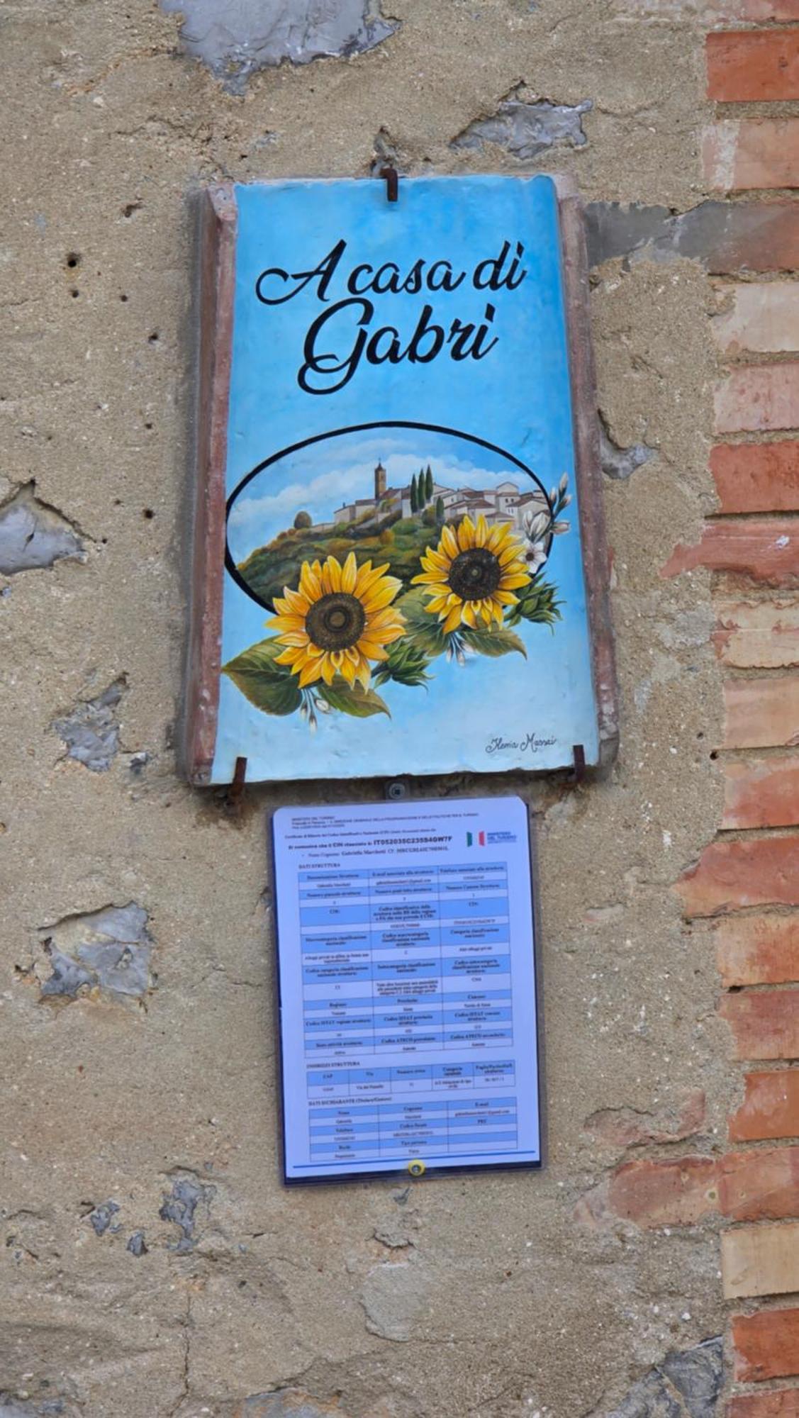 A Casa Di Gabri Villa Montefollonico Luaran gambar