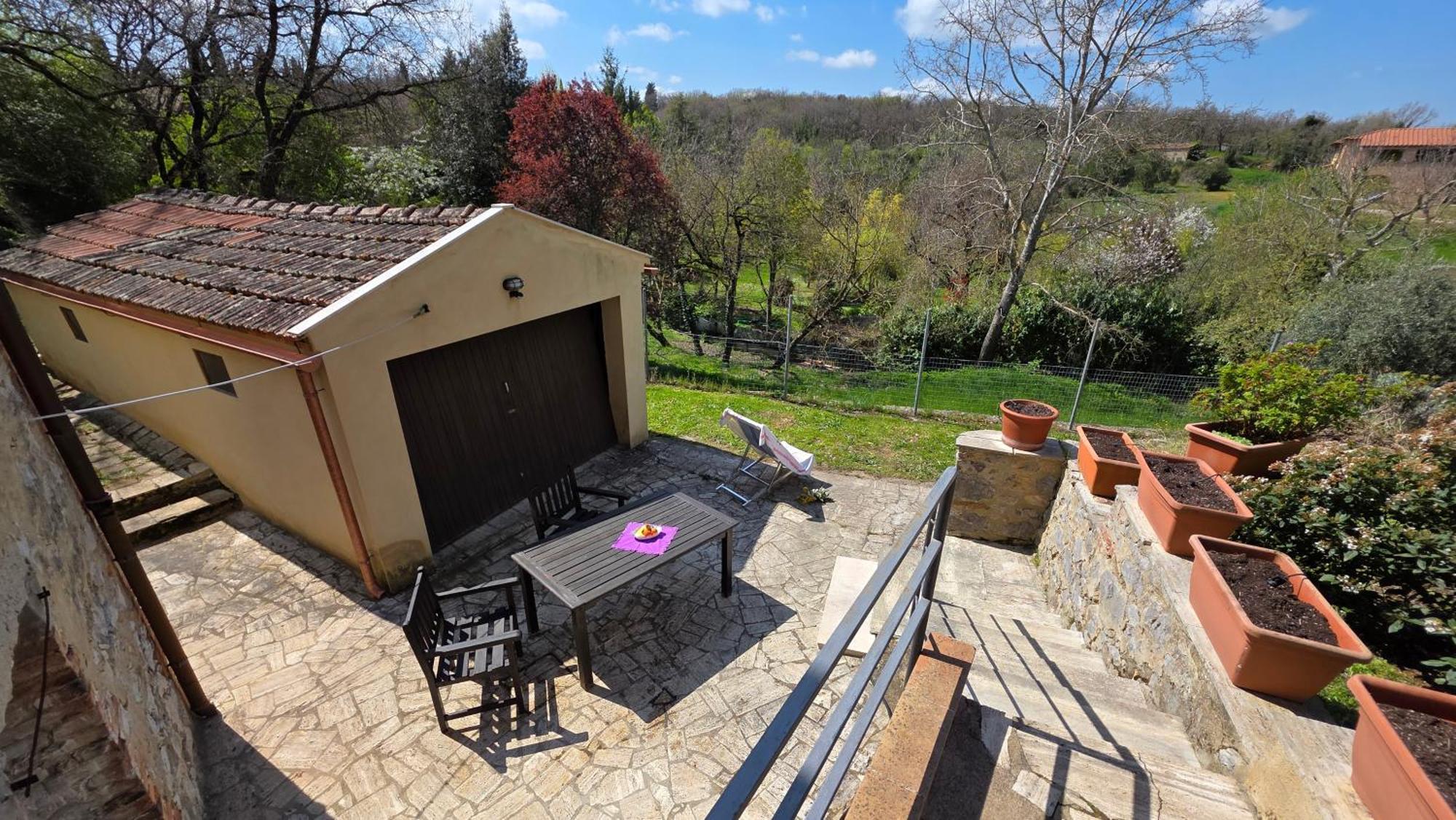 A Casa Di Gabri Villa Montefollonico Luaran gambar