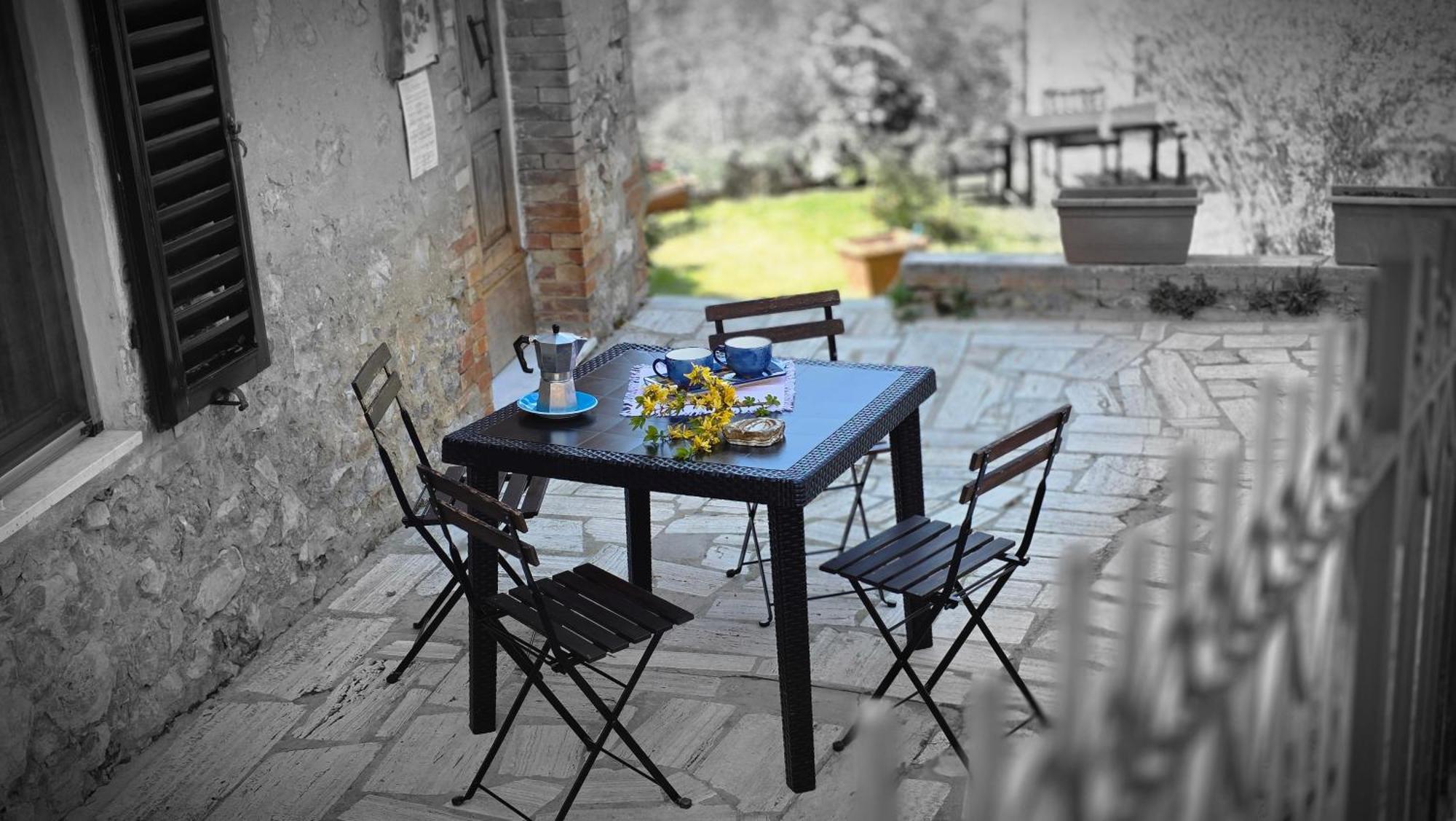 A Casa Di Gabri Villa Montefollonico Luaran gambar